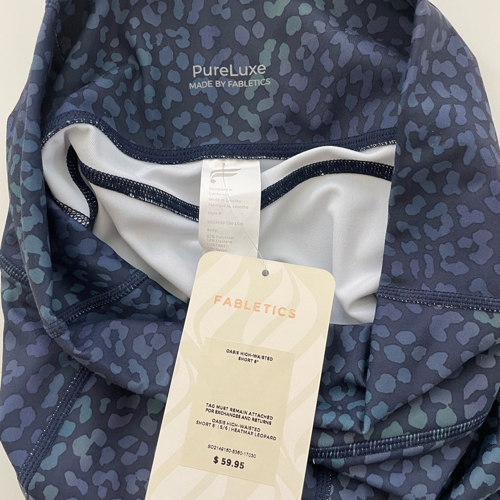 Fabletics high waisted shorts
